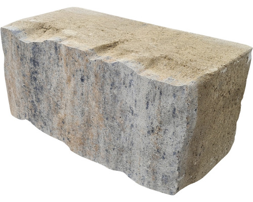 Pierre de construction iBrixx Rustic calcaire coquillier 40 x 20 x 20 cm