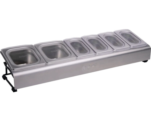 Ooni Zubereitungsstation mit sechs Behältern