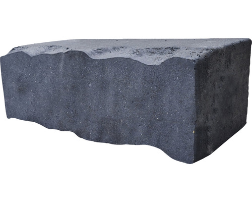 Pierre de construction iBrixx Rustic basalte 40 x 20 x 10 cm