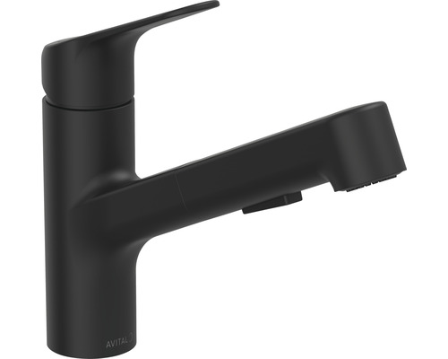 Küchenarmatur AVITAL Yukon schwarz matt 146705 Küchenarmatur AVITAL Yukon schwarz matt 146705