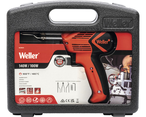 Kit de pistolet à souder Weller dans une mallette
