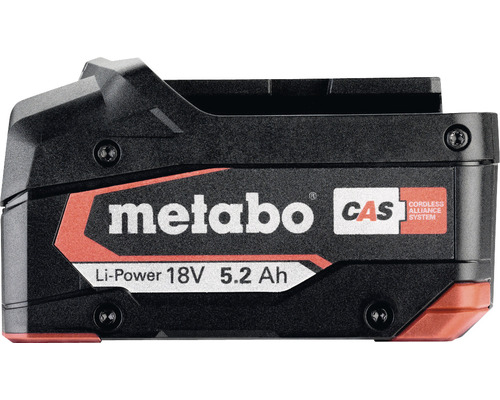 Metabo Batterie Li-Power 18 V 5.2 Ah