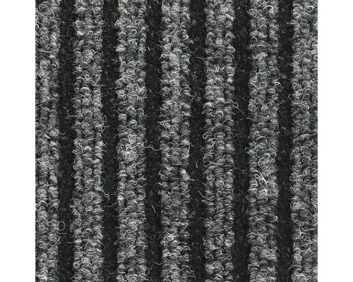Tapis long en reps Steppo blanc-gris largeur 200 cm (au mètre)