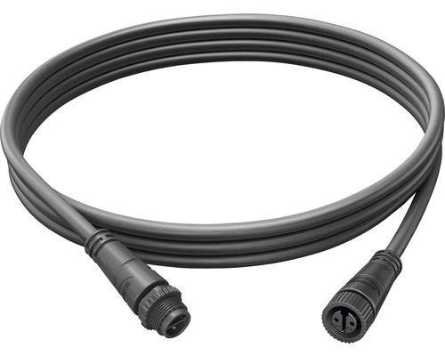 Câble de rallonge Hue outdoor basse tension 2,5 m noir