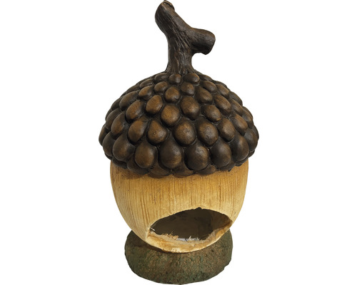 Abreuvoir décoratif pour oiseaux en forme de gland pour le jardin