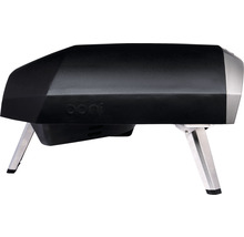 Four à pizza au gaz Ooni Koda 12 62 x 39 cm acier inoxydable noir argenté compact avec régulateur de chaleur et allumage du gaz One Touch-thumb-5