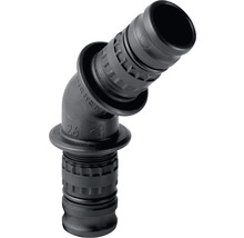 Raccord à sertir GEBERIT Mepla coude 45 ° plastique 75 mm 628.245.00.5