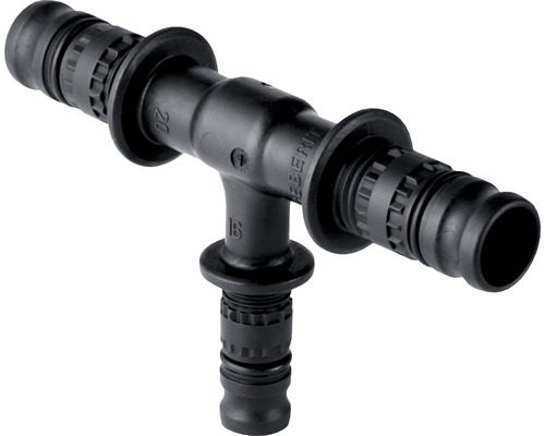 Raccord à sertir pièce en T GEBERIT Mepla plastique 63 x 40 x 63 mm 627.321.00.5 Raccord d''installation Geberit Raccord en T 20 x 16 millimètres