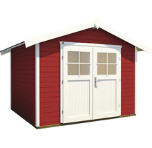 Gartenhaus aus Holz mit Doppeltür