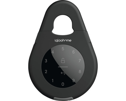 Logo Igloohome. Serrure à combinaison pour un stockage sécurisé des clés.