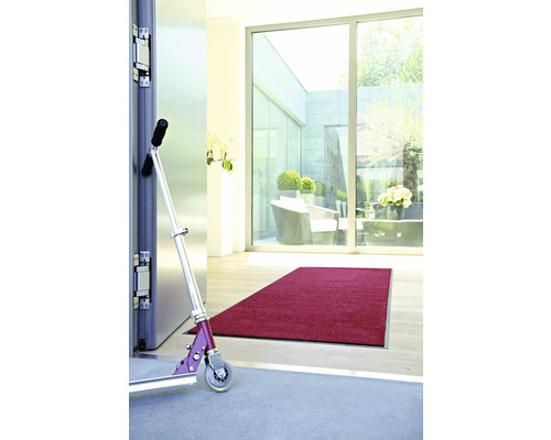 Espace d''entrée avec paillasson et trottinette