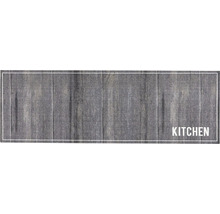 Paillasson anti-salissures Cook&Wash kitchen wood anthra 50x150 cm-thumb-1