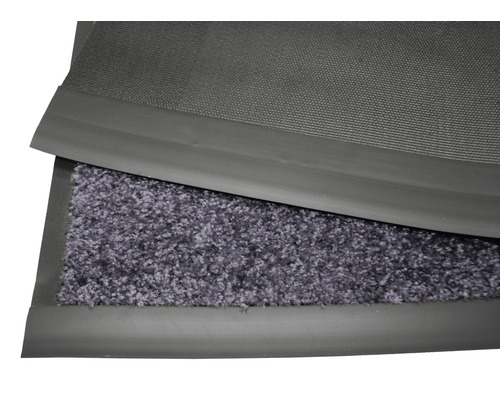 Schmutzfangmatte mit Textiloberfläche und Gummirand