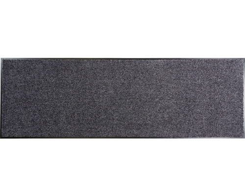 Grauer Teppich mit Einfassung