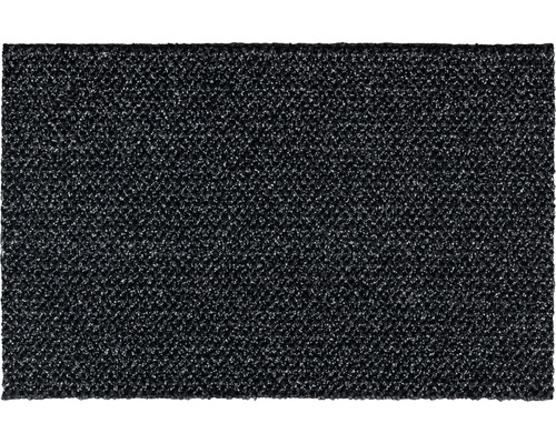Schmutzfangläufer nach Maß Graphit grau 200 cm breit (Meterware) Schwarze Filtermatte
