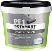 Botament Pflaster Frisch Lasure pour béton en seau avec rouleau de peinture