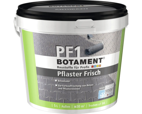 Botament PF1 Pflaster Frisch Betonlasur im 5 Liter Eimer