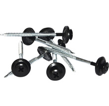 Mehrere Bohrschrauben mit Dichtscheibe