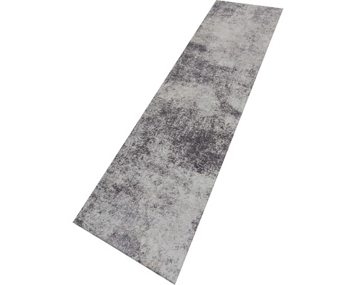 Tapis de couloir à motifs gris