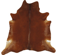Peau de vache marron clair env. 210x190 cm-thumb-1