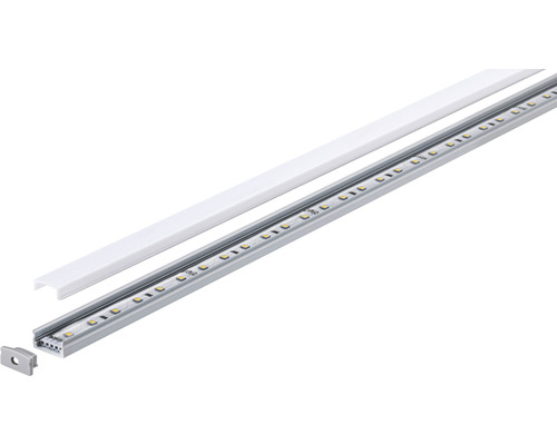 Bande LED avec couvercle et embout