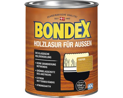 Lasure pour bois BONDEX pin 750 ml