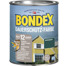 BONDEX Holzfarbe-Dauerschutzfarbe moosgrün 750 ml