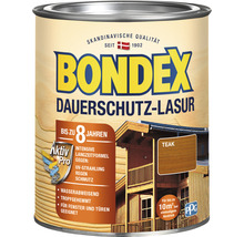 Bondex Dauerschutz Lasur Teak Holzlasur im Metalleimer
