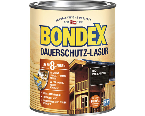Bondex Dauerschutz-Lasur für bis zu acht Jahre Schutz