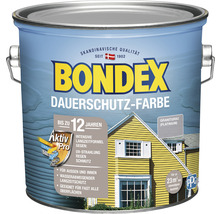 BONDEX Holzfarbe-Dauerschutzfarbe platinium 2,5 L
