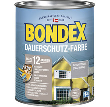 BONDEX Holzfarbe-Dauerschutzfarbe platinium 750 ml