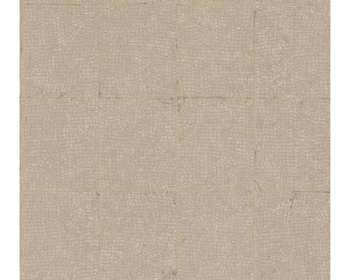 Papier peint intissé 38526-2 Desert Lodge aspect carrelage style usé marron Papier peint intissé 38526-2 Desert Lodge aspect carrelage style usé marron
