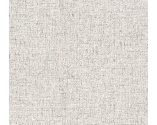 Papier peint intissé 38528-1 Desert Lodge aspect textile uni gris blanc Papier peint intissé 38528-1 Desert Lodge aspect textile uni gris blanc