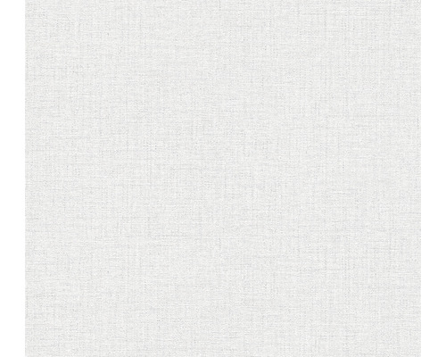 Papier peint intissé 38528-4 Desert Lodge aspect textile uni blanc gris Papier peint intissé 38528-4 Desert Lodge aspect textile uni blanc gris