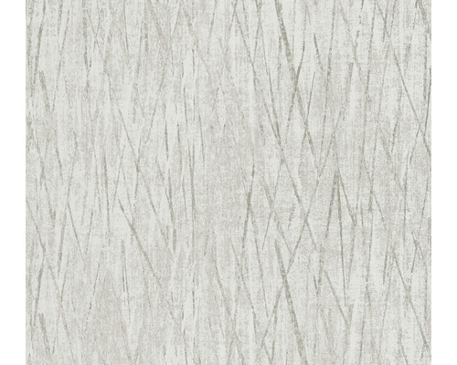 Papier peint intissé 38598-7 #Hygge rayures gris argent Papier peint à rayures