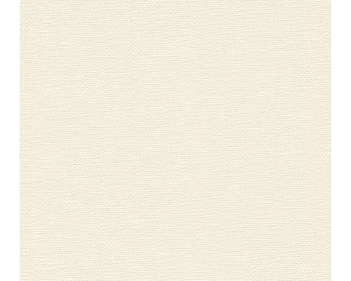 Papier peint intissé 38613-1 #Hygge structure tissu uni crème blanc