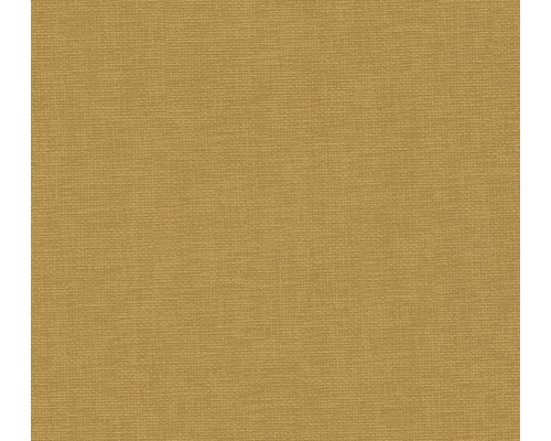 Vliestapete 38613-6 #Hygge Gewebestruktur Uni gelb Textilhintergrund