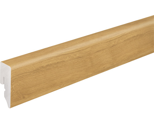 Sockelleiste PVC KU048L Eiche Spirit 2400 x 38,5 x 15 mm Sockelleiste in Holzoptik