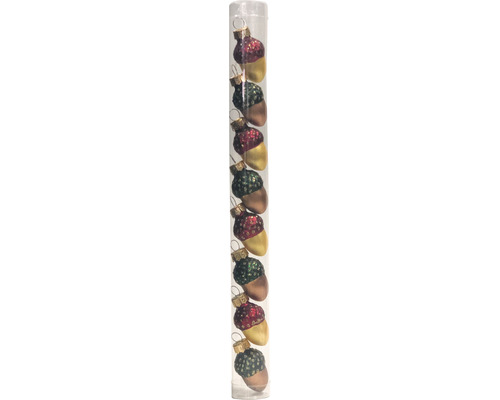 Suspension gland lot de 8 rouge, vert Suspension gland lot de 8 rouge, vert