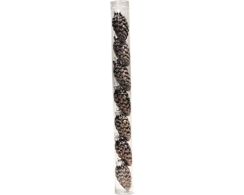 Lot de 7 suspensions décoratives Lafiora pommes de pin Lot de 7 suspensions décoratives Lafiora pommes de pin
