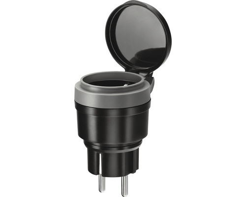 Funk-Steckdose IP44 – Zwischenstecker, Max. 2000W, Feuchtraumgeeignet, 433,92 MHz