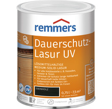 Lasure de protection anti-UV longue durée Remmers bois d'ébène 750 ml