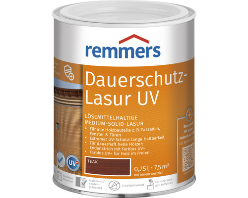 Remmers Dauerschutzlasur UV teak 750 ml