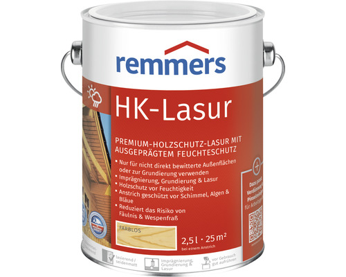 Lasure incolore HK Remmers 2.5 l