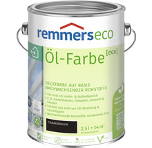 Remmers Eco Öl-Farbe Tabakbraun im 2,5 Liter Gebinde