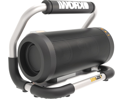 Haut-parleur sans fil WORX 20V Aux-in et USB WX009.9 + GRATUIT Batterie de rechange WA3644 20V (4,0 Ah) Haut-parleur sans fil WORX 20V Aux-in et USB WX009.9 + GRATUIT Batterie de rechange WA3644 20V (4,0 Ah)