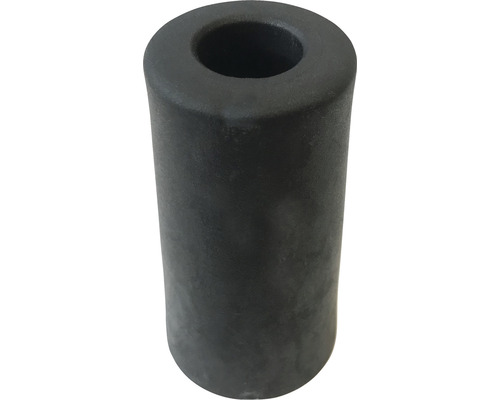 Cale-porte avec poignée, caoutchouc noir 125x50 mm, lot de 5 - HORNBACH