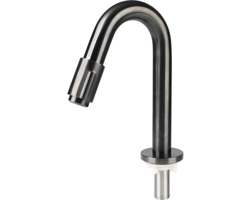 Wasserhahn aus Edelstahl