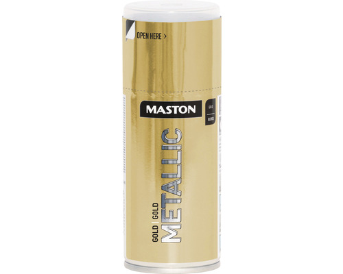 Maston Sprühlack Metallic Gold 150 ml