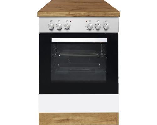 Cuisinière indépendante avec plaques de cuisson et four